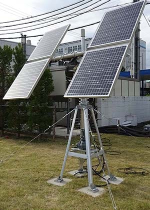 簡易設置型太陽光発電装置「パソラ-H」