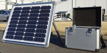 簡易設置型太陽光発電装置「パソラ-GB」